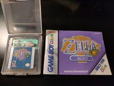 Legend Of Zelda Oracle Of Ages Authentic With Manual, Save Works