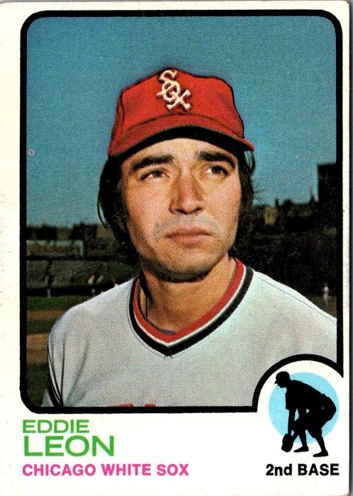 1973 Topps #287 Eddie Leon