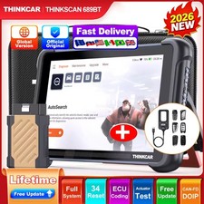 THINKSCAN 689BT Car Diagnostic OBD2 Scanner Thinkcar TKEY101 Key Programmer IMMO