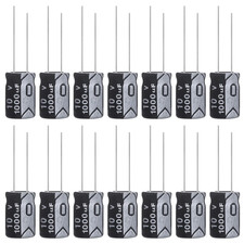 1000Uf 10V 8X12Mm Electrolytic Capacitor 1000 UF MFD 10 Volt 0.32X0.47In