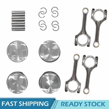 G4FJ 1.6T Engine Pistons Pin SET + Connecting Rods For 2011-2019 Hyundai Kia