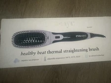 Eva NYC healthy heat thermal straightening brush lavender
