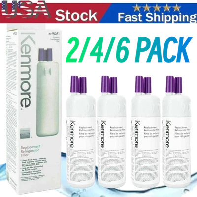 ~KENMORE~ 2-6 Pack Kenmore 9081 469081 46-9930 Refrigerator Fresh Ice Water Filter Sealed~