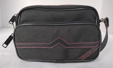 Vintage Retro Black Kalimar Camera Carrying Bag Shoulder Strap Crossbody