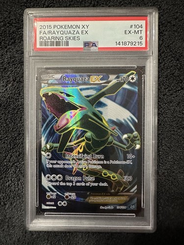 Rayquaza-EX graded PSA 6 for sale on eBay
