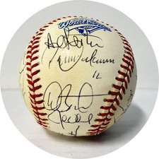 1993 World Series Champions Blue Jays Autographed Team Baseball (22 sigs) JSA