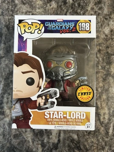 Funko POP! Star-Lord 198 Chase Edition Marvel Guardians Of The Galaxy