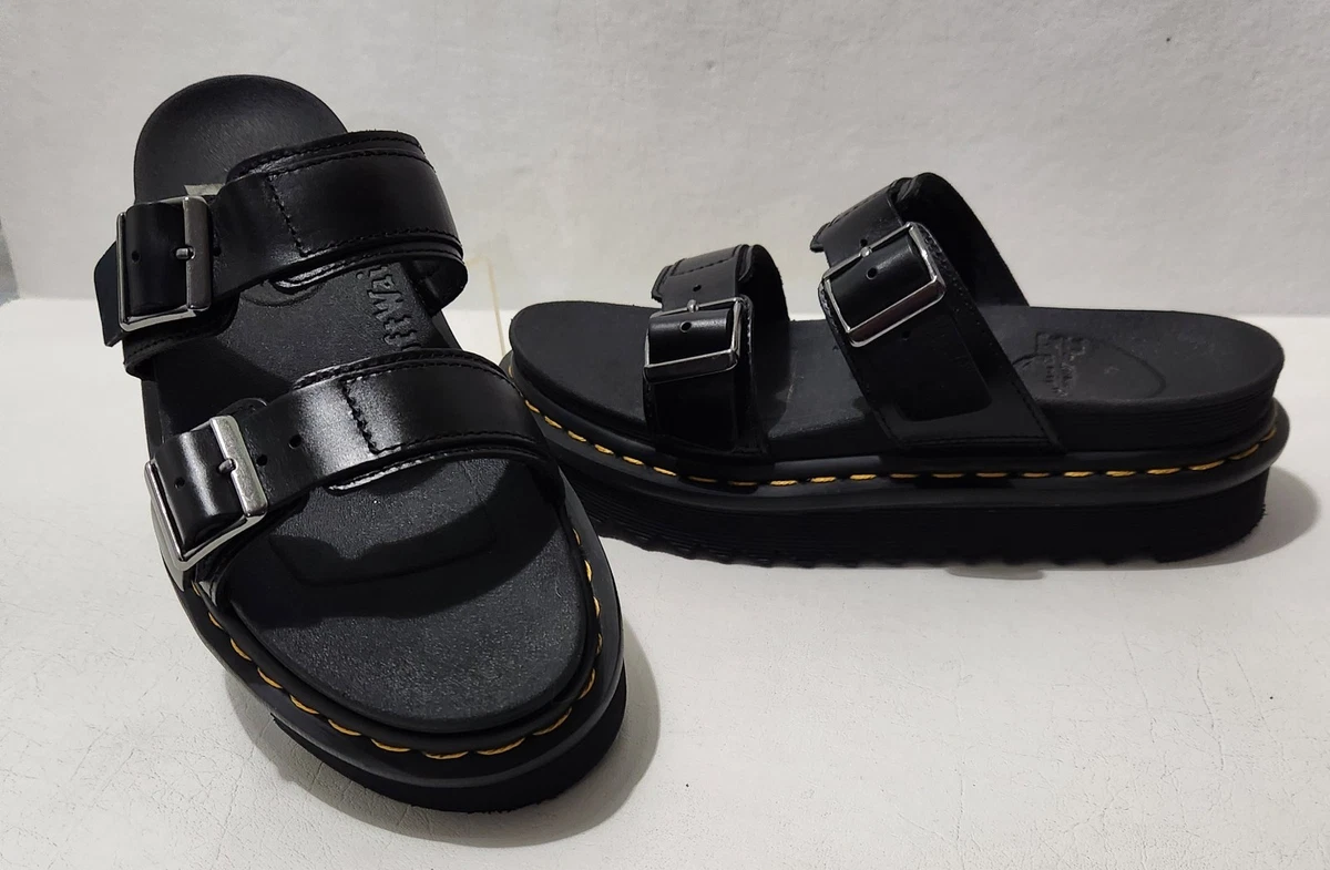 Dr. Martens Vintage Flip Flops Size 8 Dr. Martens Yingyang Sun Doc Martens Platform Sandal | Grailed main image 3