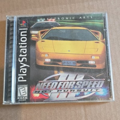 Electronic Arts Need for Speed III Hot Pursuit Racing PS1 1998 Manual Multiplay 