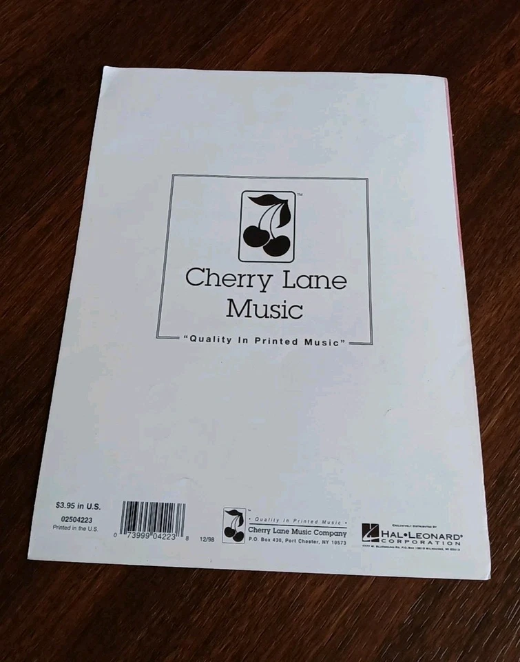 Sheet Music "Annie's Song" (1974/1998) Reissue John Denver Piano/Guitar/Vocals - Image 2 of 3