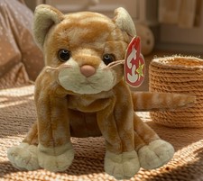 Amber the Orange Cat TY Beanie Baby