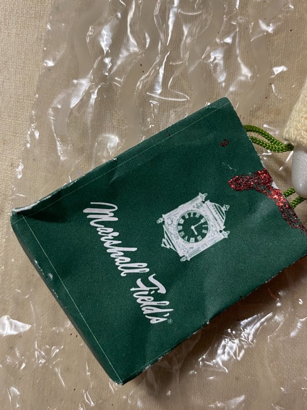 Marshal Fields DiCarlini Lady Shopper ornaments