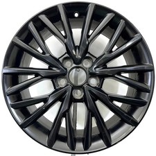 1x Alufelge 18 Zoll 7.0" 5x114.3 50ET Glanz Schwarz PW457-10000 Toyota C-Hr