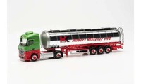 Herpa 315395 Mb Actros Streamspace Jumbochromtank-Sattelzug, 1:87 / H0
