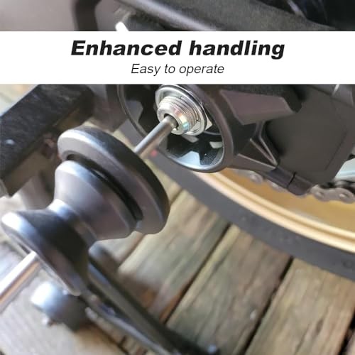 Rear Axle Sliders & Swing Arm Stand Bobbins - Fit for MT-07 FZ-07 2014-2025 - Picture 8 of 8