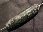 Special Rare Tibetan Old Natural Agate Dzi 16mmx57mm Bead YY042