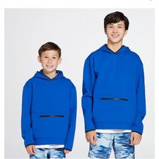 New DSG Youth Sport Fleece Hoodie Boys' Team Royal Blue MSRP 40