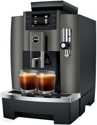 Jura W8 Dark Inox Kaffeevollautomat 500 g Bohnenbehälter Kaffeemaschine OneTouch