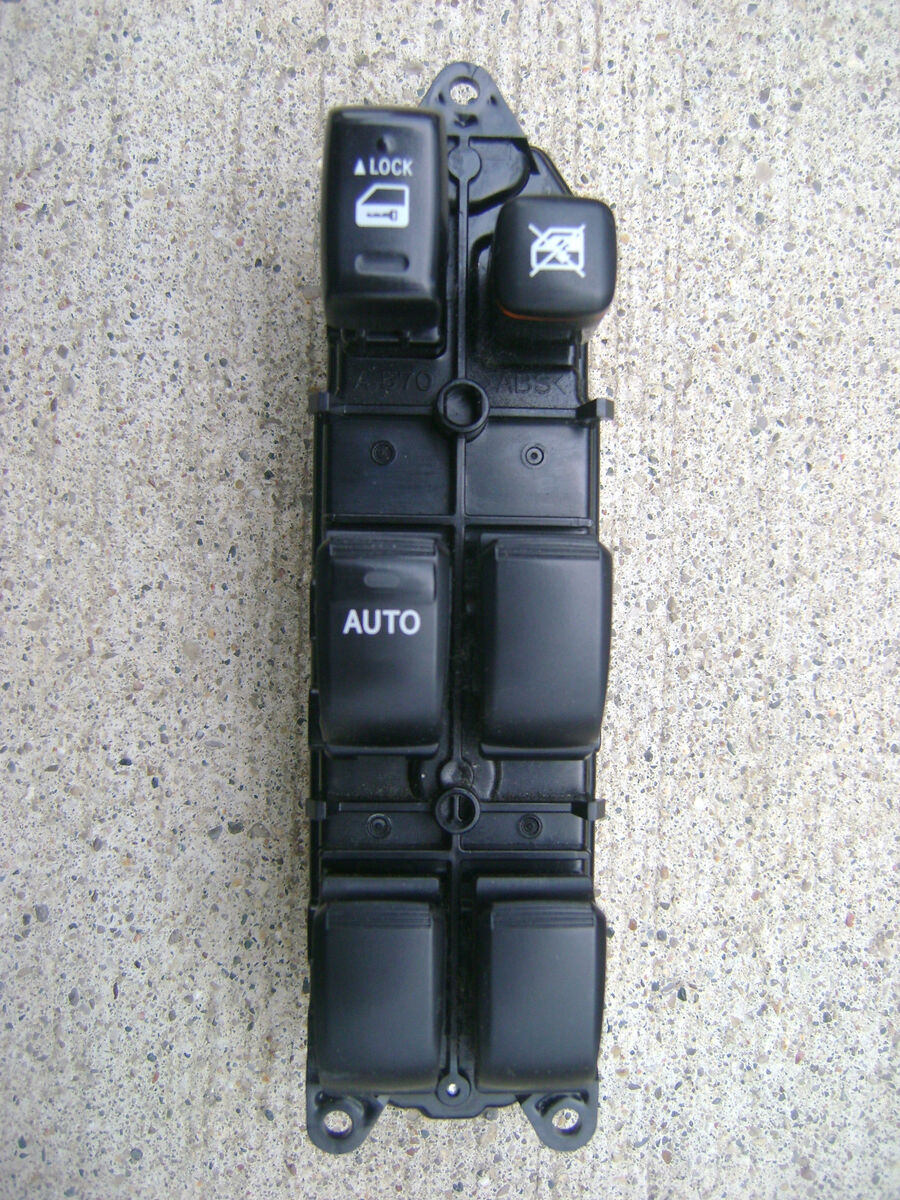01 - 07 TOYOTA HIGHLANDER MASTER POWER WINDOW SWITCH 84040 01 - 07 TOYOTA HIGHLANDER MASTER POWER WINDOW SWITCH 84040