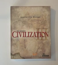 Civilization III manual only - please read the description