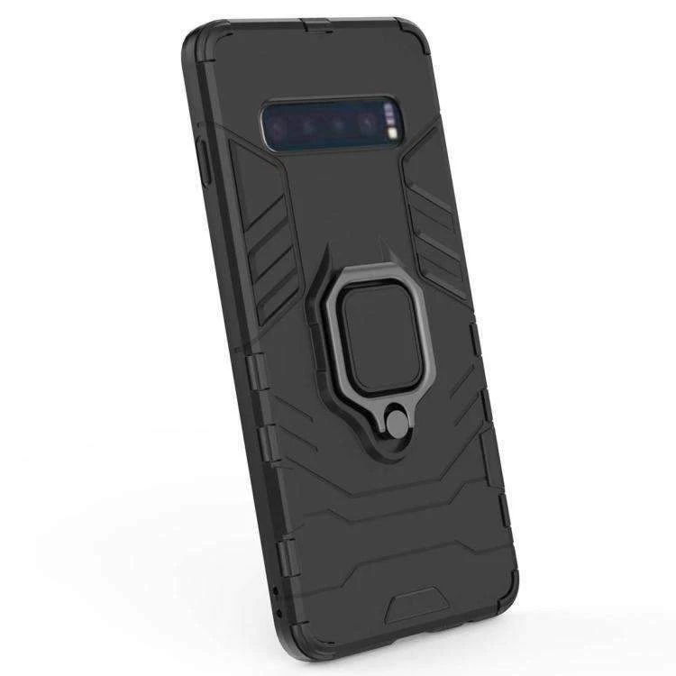 PC híbrido AMZER + capa TPU com suporte magnético para anel para Samsung Galaxy S10 - Imagem 2 de 4
