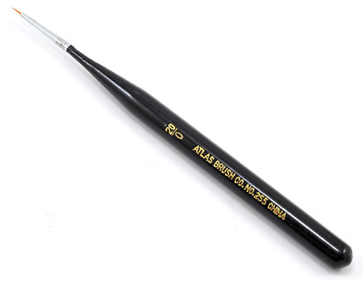 Atlas Brush 255-200 20/0 Taklon Ultra Mini Paint Brush