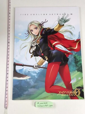 Fire Emblem cipher 0 Ǿ limited ART WORKS 19 XIX book TCG game