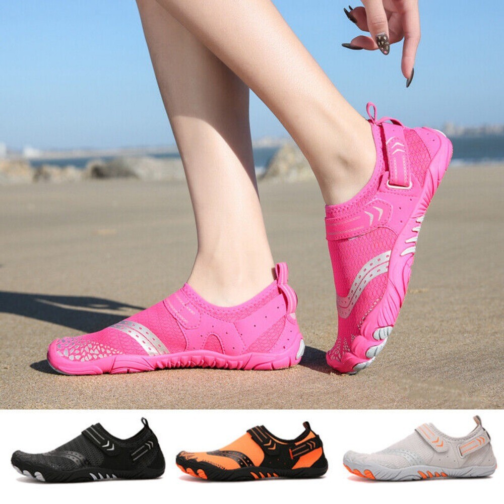 Zapatillas de agua para mujer de secado rápido nadar descalzas playa yoga correr fitness zapatos