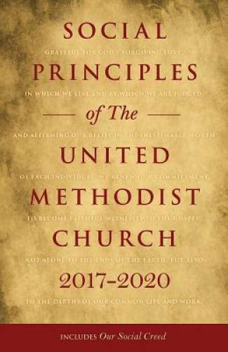 Social Principles of The United Methodist Church 2017-2020 - Hardcover ...
