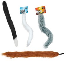 Animal Tails Cat Dog Fox Lion Dog Monkey Wolf Multi Purpose Fancy Dress Costume