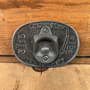 beer opener belt buckle