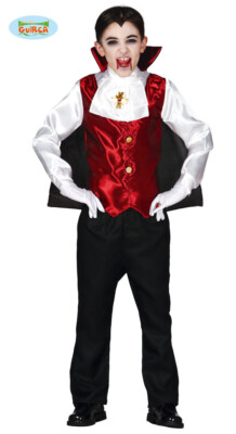 Fiestas Guirca Graf Dracula Halloween Horror Kinderkostüm 3-4 Jahre