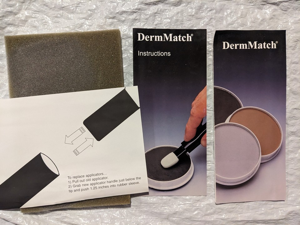 DermMatch Topical Shading Hair Loss Concealer BLACK Fibers, 40g (25