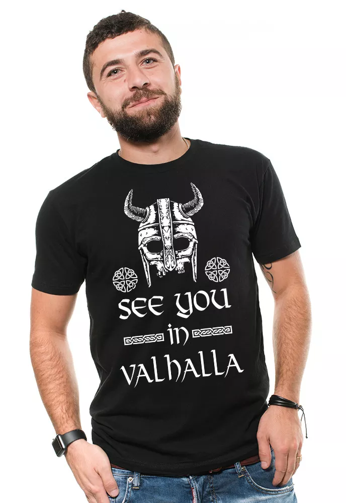 See you in Valhalla T-shirt Ragnar Lothbrok Vikings Viking Tee Tee | eBay