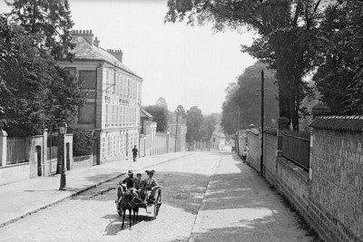 Bourg-La-Reine The Avenue Victor-Hugo 1905 4x6 Photo