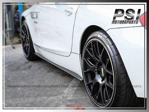 3D Style Carbon Fiber Side Skirts Add On Extension Lip for BMW 2009+ E89 Z4 - Picture 1 of 4