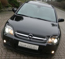 Eyebrows for VAUXHALL OPEL Vectra C 2002 - 2005 Headlight Eyelids ABS Plastic