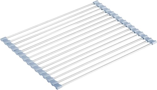 Seropy Roll Up Dish Drying Rack, Over The Sink Dish Drying Rack Kitchen Rolling - Picture 7 of 7