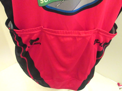 Maillot Cycliste Voler Homme 2XL - Geico 2013 - Rouge - 100% Polyester - Occasion