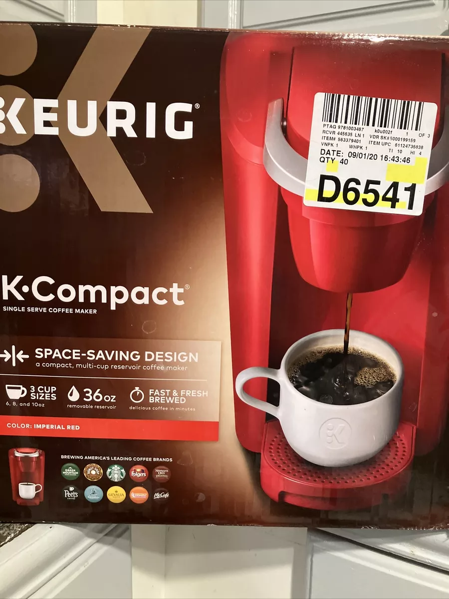 Keurig K-Compact Single-Serve K-Cup Pod Coffee Maker, Black