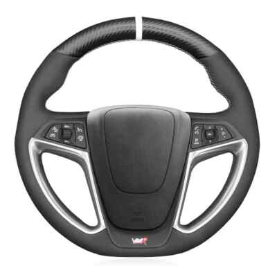 Faux Suedebon Fiber Steering Wheel Cover For Opel Astra GTC OPC Vauxhall Astra