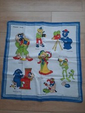 Vintage Seltenes Bandana Taschentuch Muppet Hanson 1979 (siehe Fotos und Beschreibung)