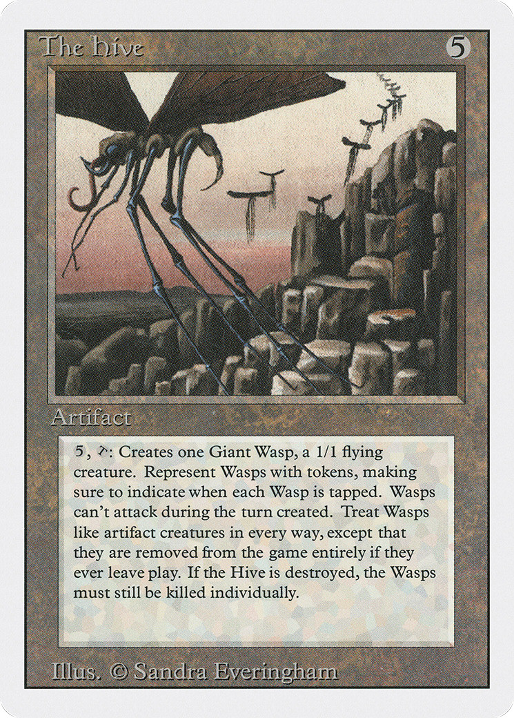 The Hive X (4) Revised Edition - EX/NM - R277 - 4RCards