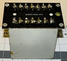 VINTAGE WESTERN ELECTRIC 173D AUDIO OUTPUT TRANSFORMER For Tube Amplifier 173-D