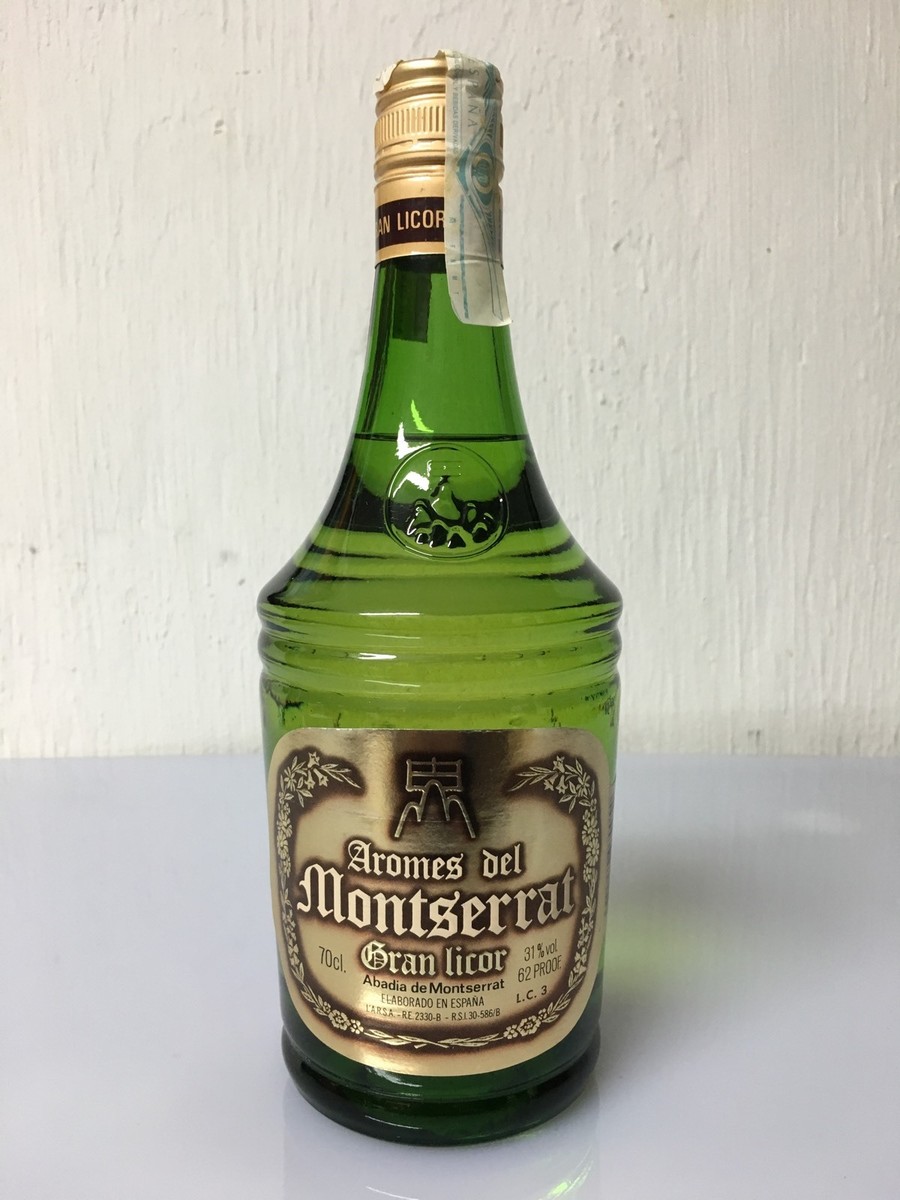 Grand Licor Aromes Del Montserrat Espana 70cl 31% 62 Proof Timbro