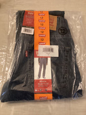Levis Slim Flex Stretch Blue Jeans- Flex Waistband, Youth Size 12 - New