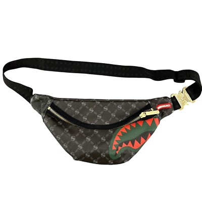 Sprayground Shark Mouth Fanny Pack Designer Belt Bag Crossbody Bag