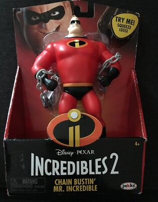 New Disney s Incredibles 2 Chain Bustin' Mr. Incredible 6'' Scale Action Figure