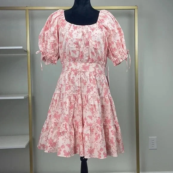 Ladies poppy cheap dress