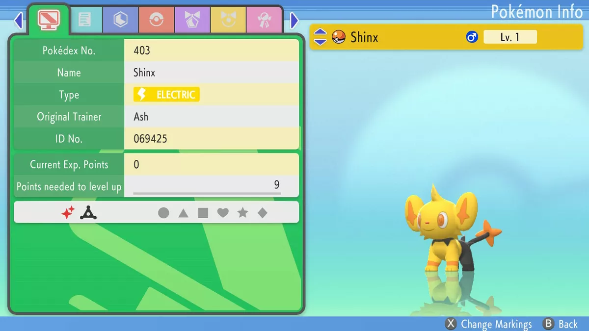 Pokemon Shinx Best Nature